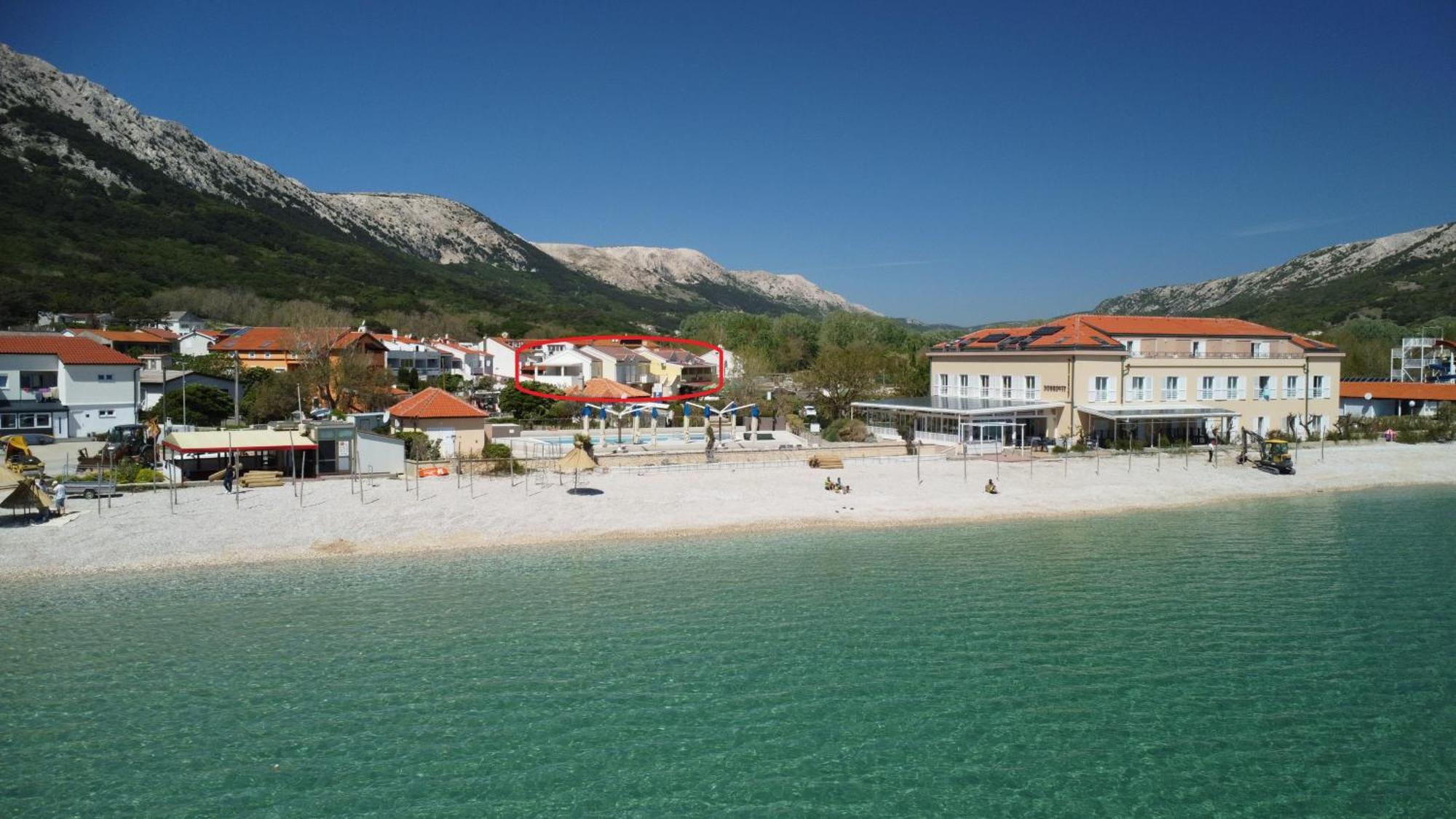 Apartments Mikulan Beach Baska  Exterior photo