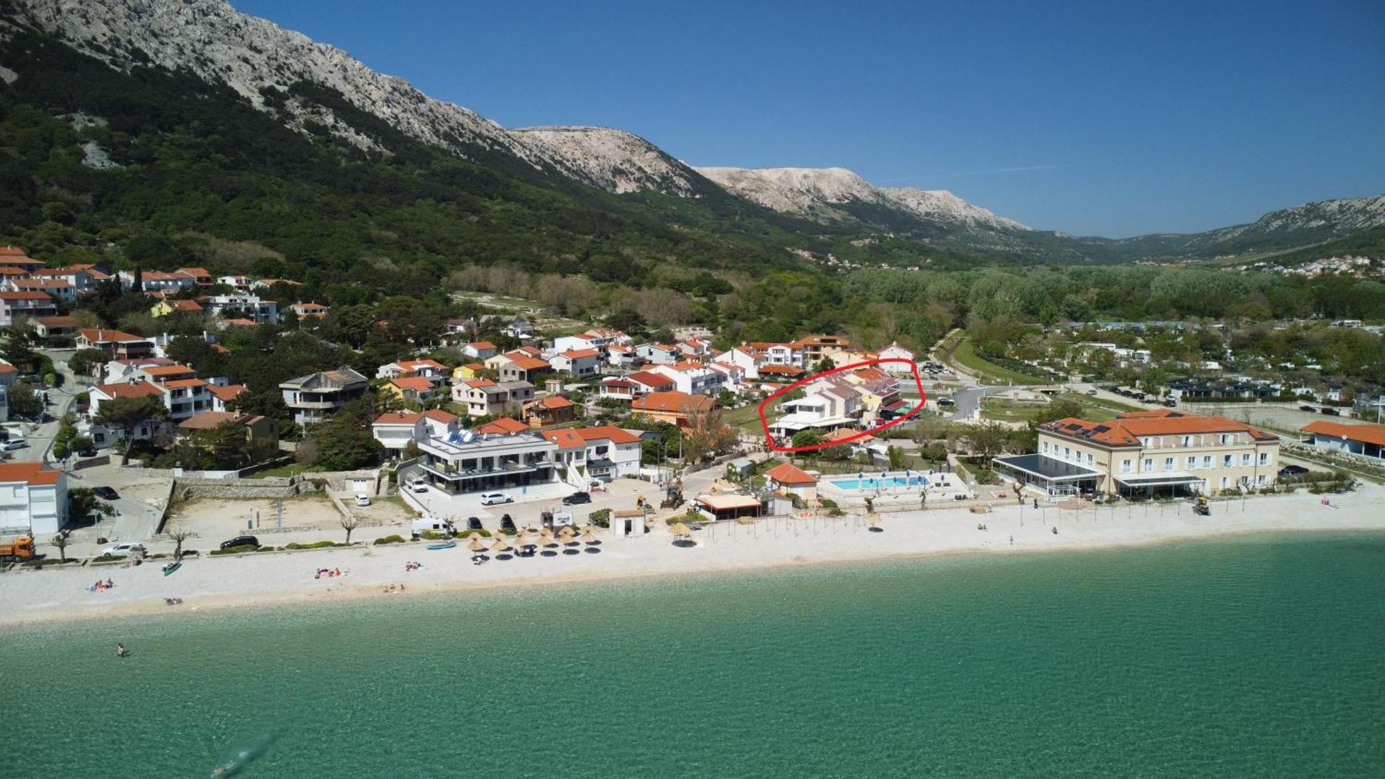 Apartments Mikulan Beach Baska  Exterior photo