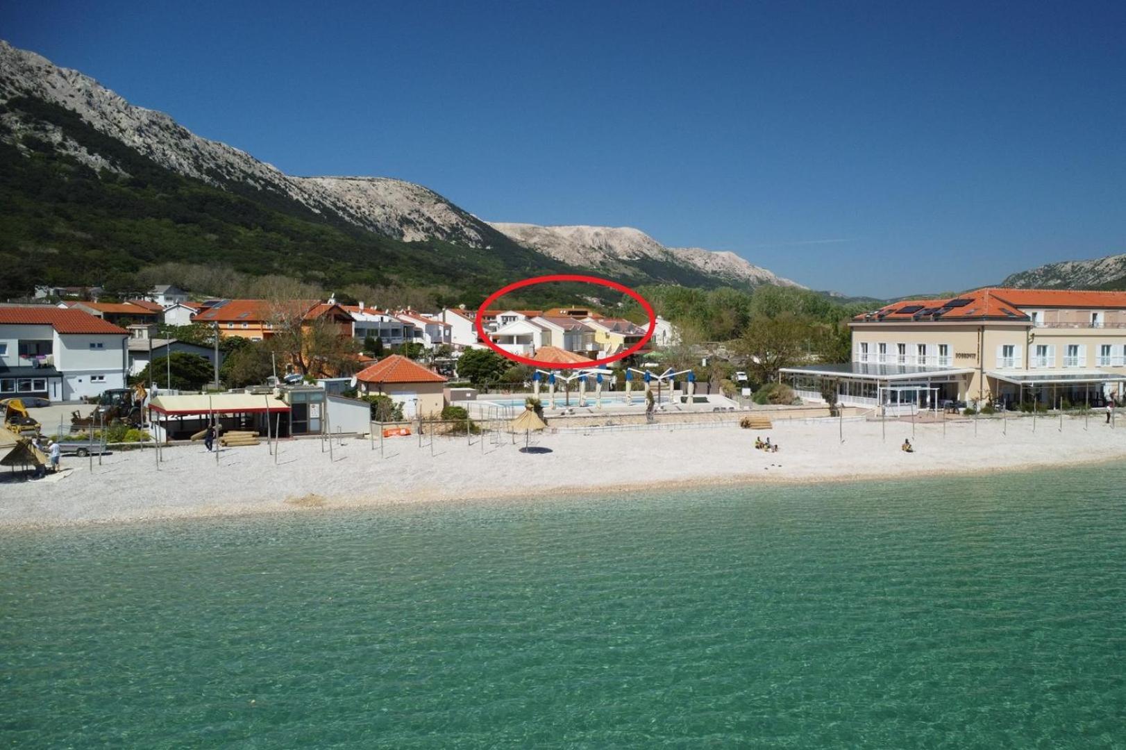 Apartments Mikulan Beach Baska  Exterior photo
